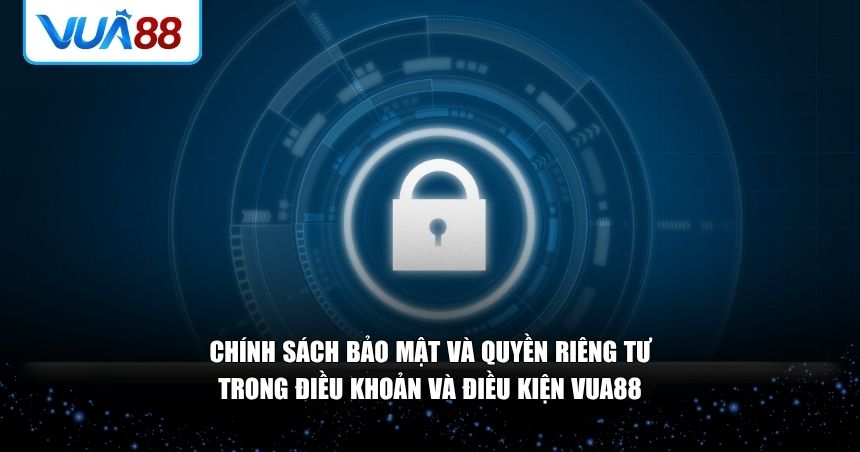 Chính sách bảo mật và quyền riêng tư trong Điều khoản và Điều kiện VUA88