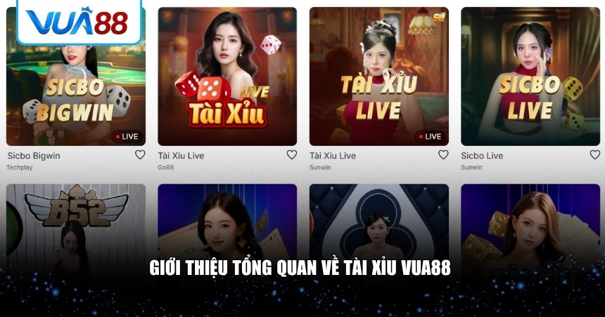 Giới thiệu tổng quan về tài xỉu VUA88 