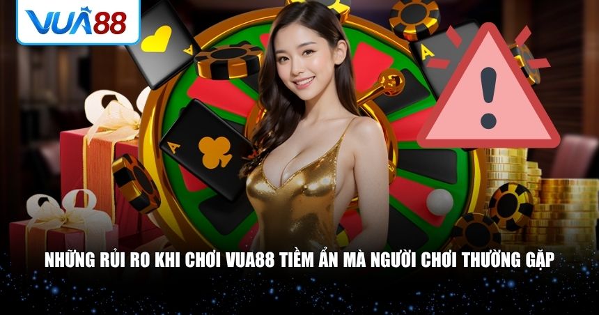 Những rủi ro khi chơi VUA88 tiềm ẩn mà người chơi thường gặp