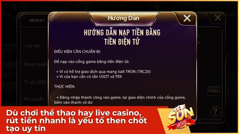 Vua88 & Sunwin: Xu hướng đổi thưởng online và tiêu chuẩn giao dịch đa kênh an toàn 2 Dù chơi thể thao hay live casino, rút tiền nhanh là yếu tố then chốt tạo uy tín.